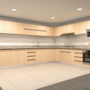 Mueble de cocina con tablero en granito o cuarzo - Imagen 4